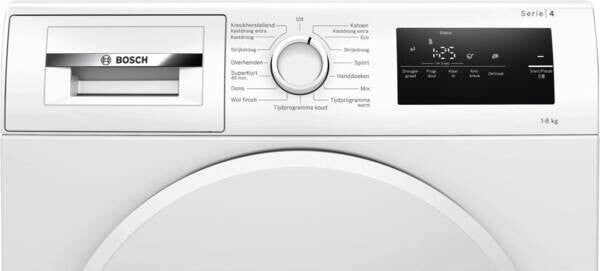 Bosch Serie 4 WTH8300CNL wasdroger Vrijstaand Voorlader 8 kg Wit