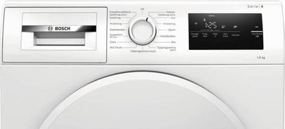 Bosch Serie 4 WTH8300CNL wasdroger Vrijstaand Voorlader 8 kg Wit