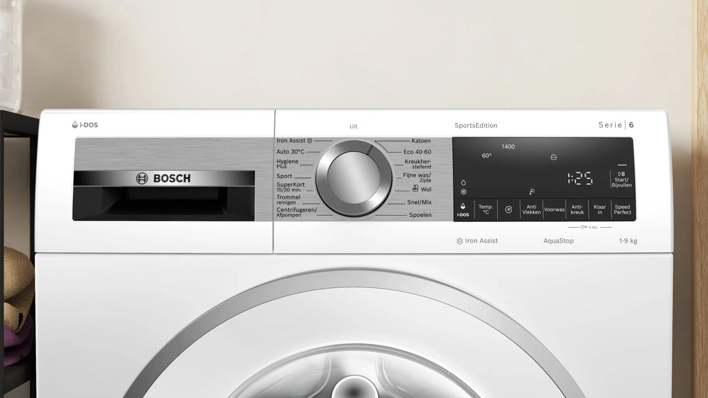 Bosch WGG244FMNL wasmachine Voorlader 9 kg 1351 RPM Wit