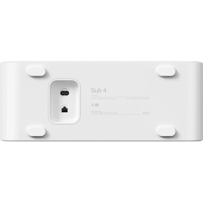 Sonos Sub 4 Zwart, Wit Actieve subwoofer
