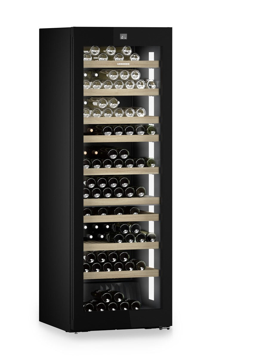 Liebherr WPgbi 7472 Thermo-elektrische wijnkoeler Vrijstaand Zwart 204 fles(sen)
