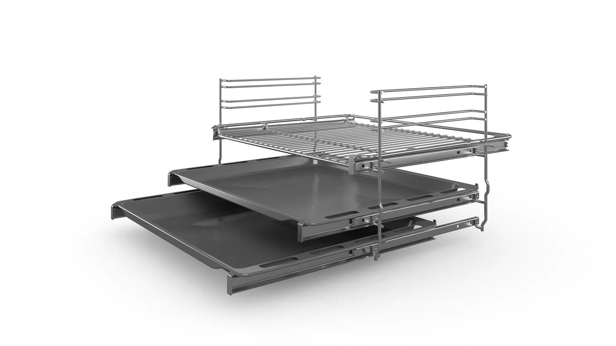 Bosch Serie 6 HLS59D351 fornuis Vrijstaand fornuis Electrisch Inductiekookplaat zones Roestvrijstaal