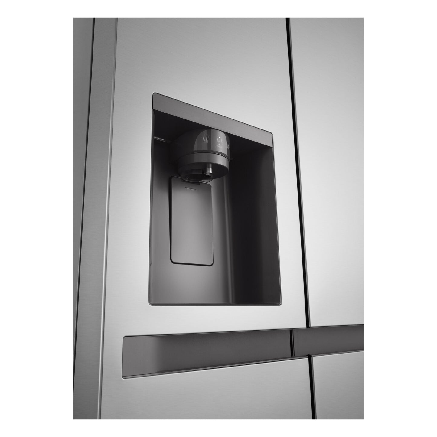 LG GSLC41PYPE amerikaanse koelkast Vrijstaand 641 l Zilver