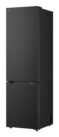 LG GBBS322CEV koel-vriescombinatie Vrijstaand 375 l Zwart