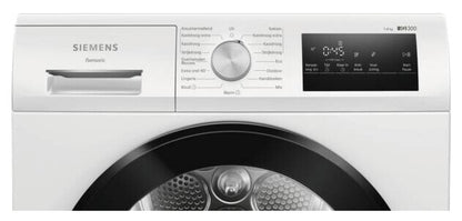 Siemens WT45H20ONL wasdroger Vrijstaand Voorlader 8 kg Wit