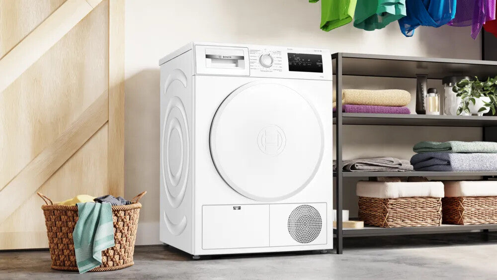 Bosch Serie 4 WTH8300MNL wasdroger Vrijstaand Voorlader 8 kg Wit