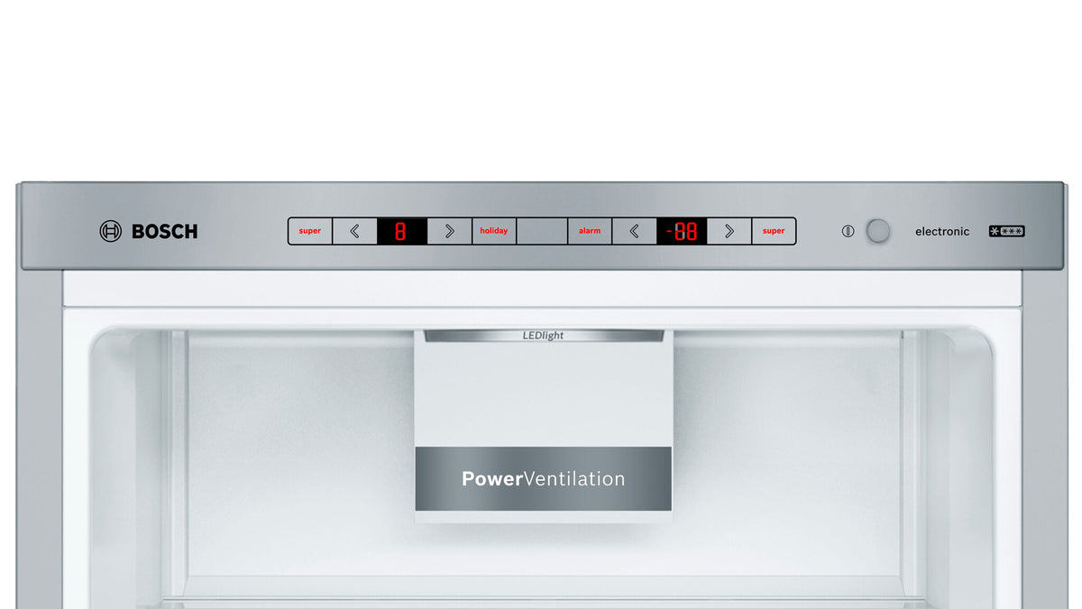 Bosch Serie 6 KGE39ALCA koel-vriescombinatie Vrijstaand 343 l Roestvrijstaal