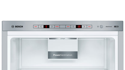 Bosch Serie 6 KGE39ALCA koel-vriescombinatie Vrijstaand 343 l Roestvrijstaal