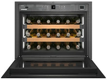 Liebherr WKEgb 582 001 26 Thermo-elektrische wijnkoeler Ingebouwd Zwart 18 fles(sen)
