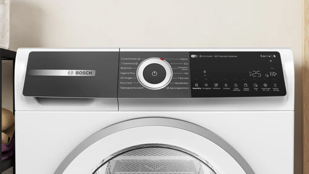 Bosch Serie 6 WQH246CENL wasdroger Vrijstaand Voorlader 9 kg Wit