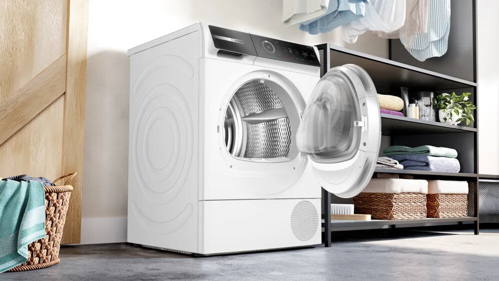 Bosch Serie 8 WQB246CPNL wasdroger Vrijstaand Voorlader 9 kg Wit