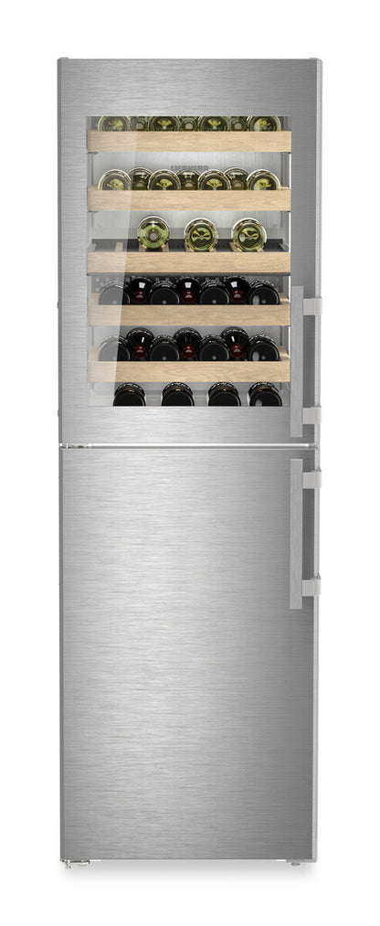 Liebherr SWNstd 529i Vrieskast Vrijstaand Roestvrijstaal 44 fles(sen)
