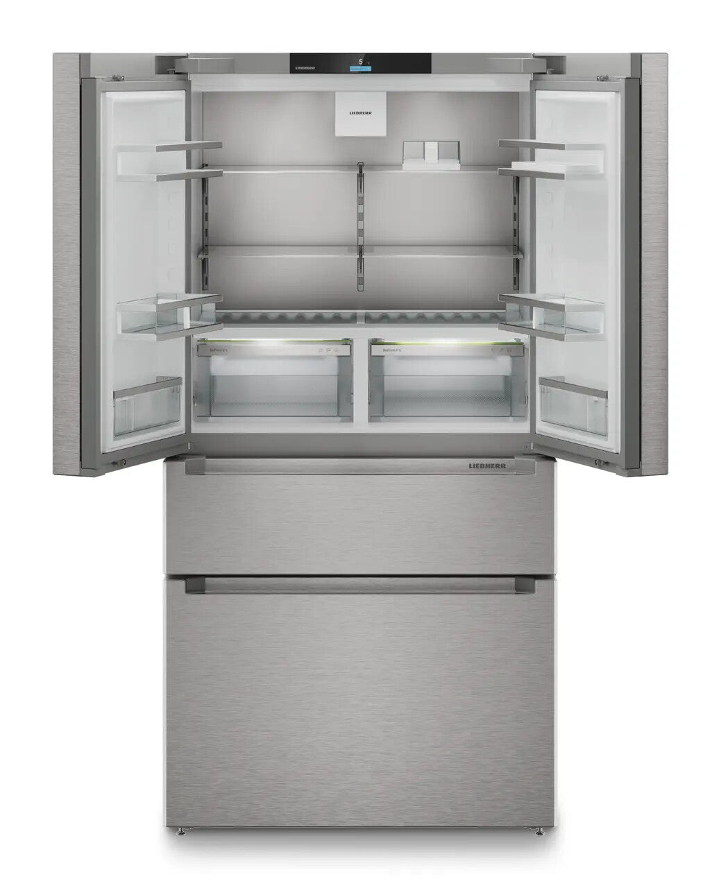 Liebherr MBsddi 9524 Plus amerikaanse koelkast Vrijstaand 584 l Zilver