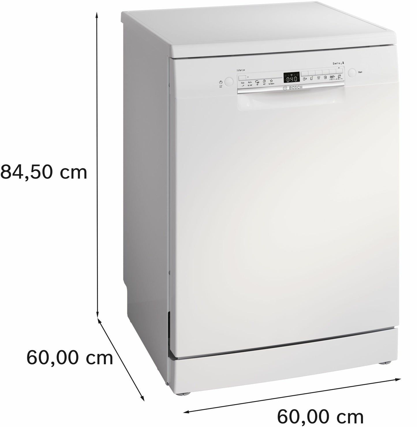 Bosch Serie 2 SMS2HTW02E vaatwasser Vrijstaand 14 couverts