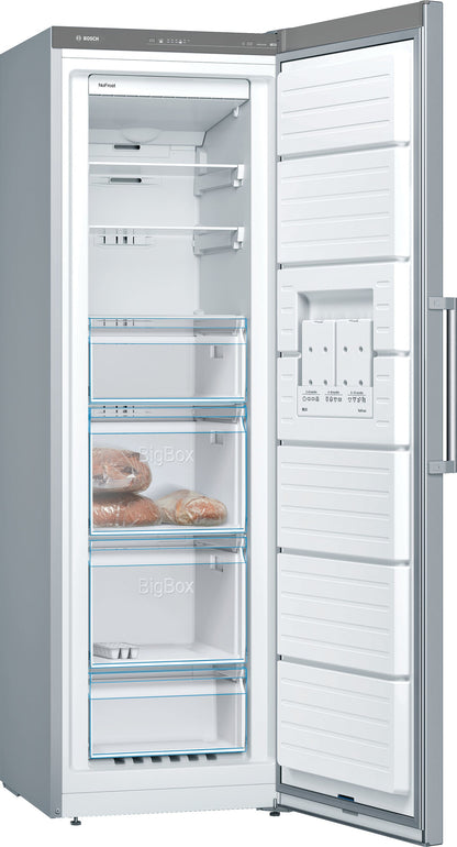 Bosch Serie 4 GSN36VLEP diepvriezer Vrieskast Vrijstaand 242 l Roestvrijstaal