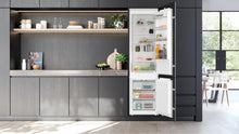 Siemens iQ100 KI96NNSE0 koel-vriescombinatie Ingebouwd 290 l Wit