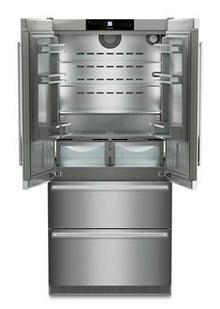 Liebherr 994875951 amerikaanse koelkast Vrijstaand 522 l Zilver