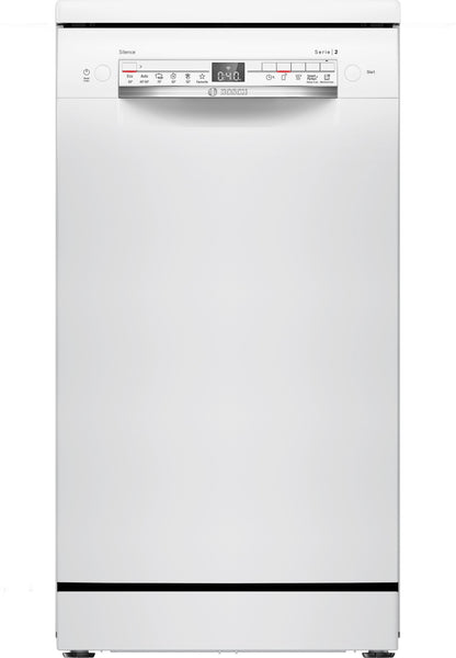 Bosch Serie 2 , Vrijstaande vaatwasser, 45 cm, Wit, SPS2HKW58E