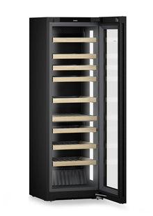 Liebherr WPgbi 5272 Thermo-elektrische wijnkoeler Vrijstaand Zwart 106 fles(sen)