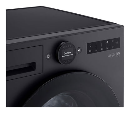 LG F4WX801YB wasmachine Voorlader 11 kg 1350 RPM Zwart