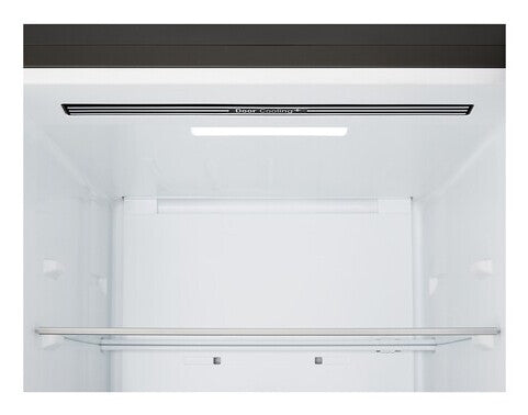 LG GBBS322CEV koel-vriescombinatie Vrijstaand 375 l Zwart