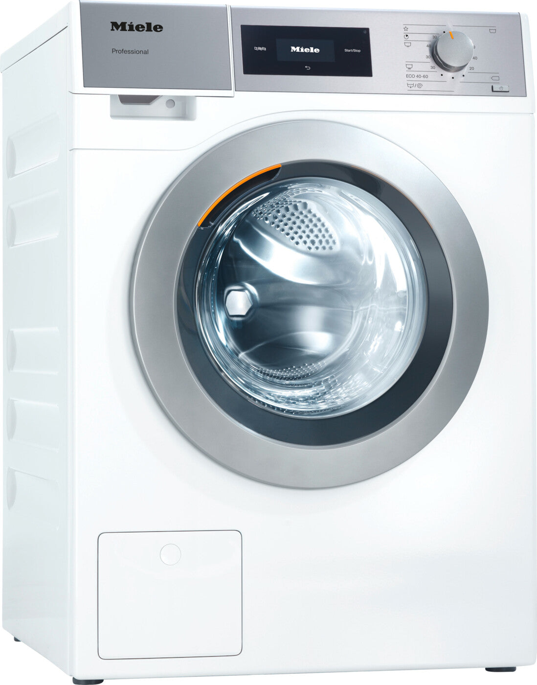 Miele PWM 508 [EL DV] Vrijstaand 8 kg Voorlader 1600 RPM Roestvrijstaal, Wit