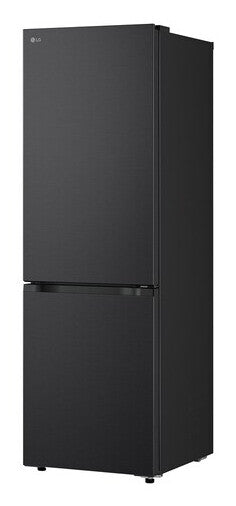 LG GBBS322BEV koel-vriescombinatie Vrijstaand 375 l Zwart