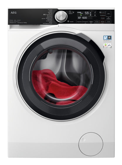 AEG LWR8716AD6 Was-droogcombinatie Ingebouwd Voorlader Wit
