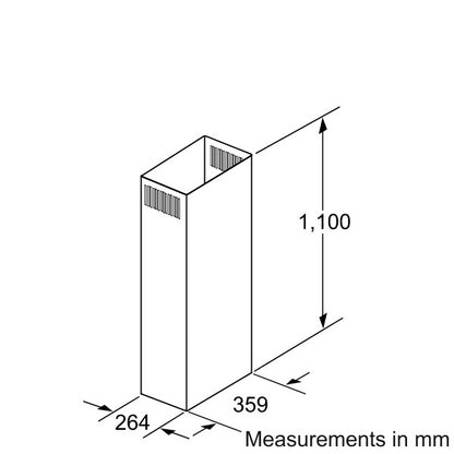 Siemens LZ12285 afzuigkapaccessoire