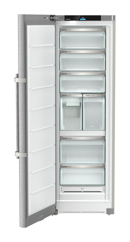 Liebherr SFNsdd 526i Prime NoFrost Vrieskast Vrijstaand 320 l Zilver