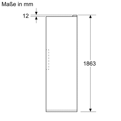 Bosch Serie 4 KSN36VLDG koelkast Vrijstaand 402 l Metallic