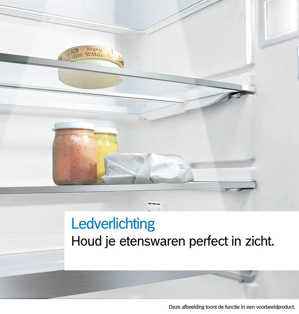 Bosch Serie 4 KGN362LAF koel-vriescombinatie Vrijstaand 321 l Metallic
