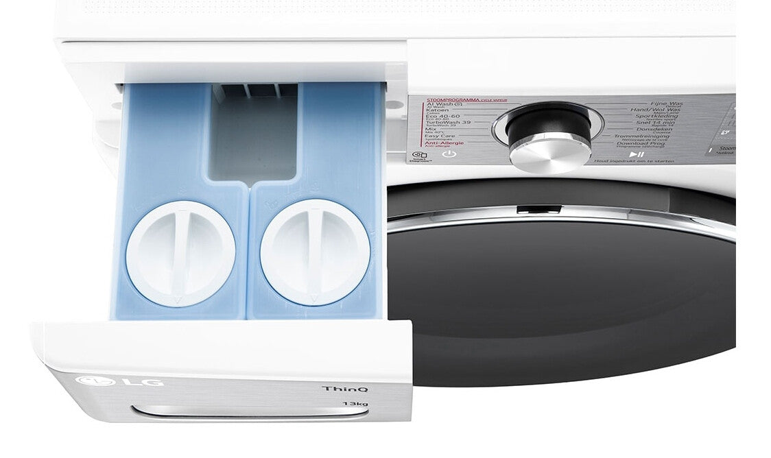 LG F4WR9513S2W wasmachine Voorlader 13 kg 1360 RPM Wit