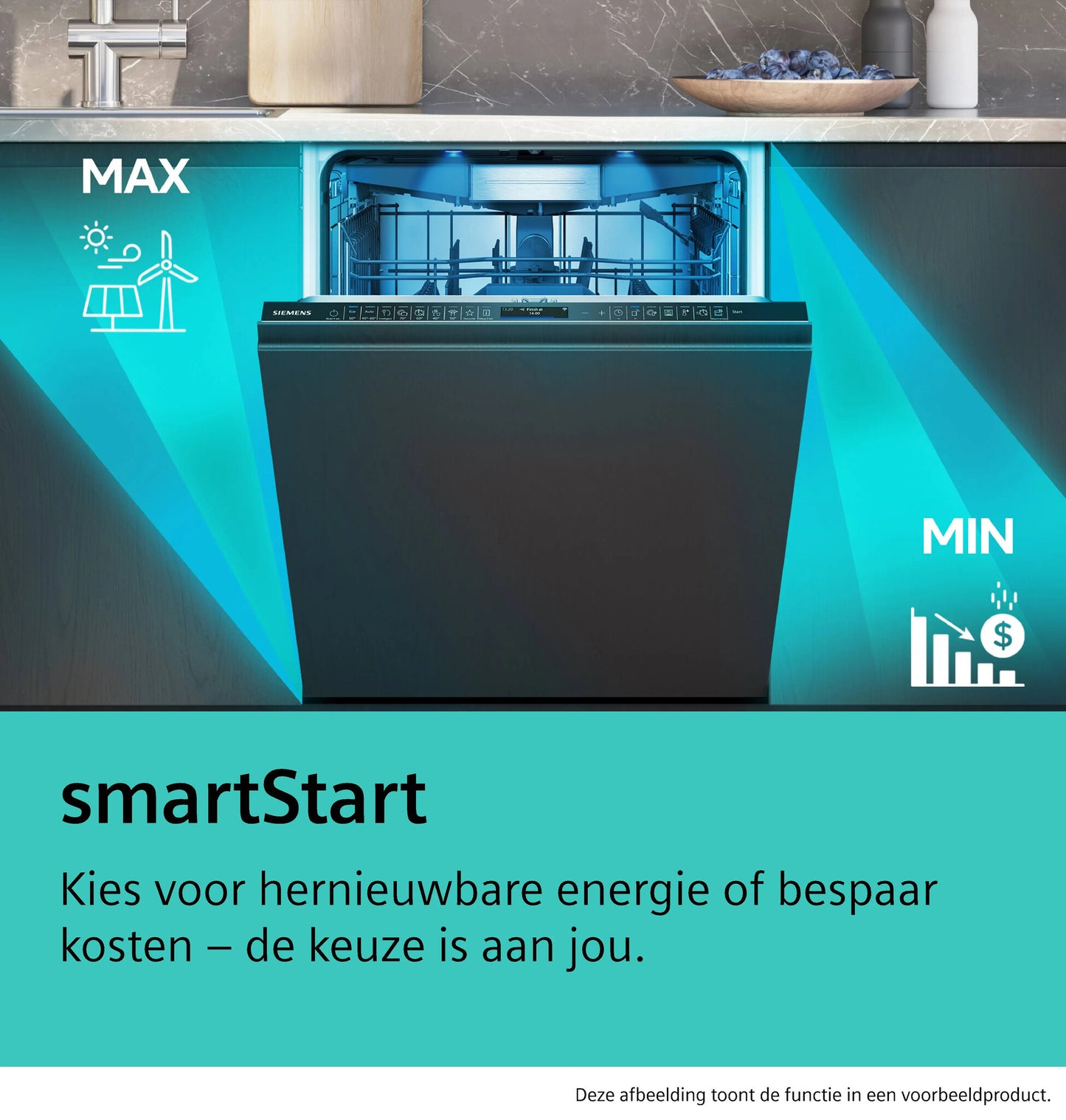 Siemens iQ100 SR61HX17KE vaatwasser Volledig ingebouwd 10 couverts