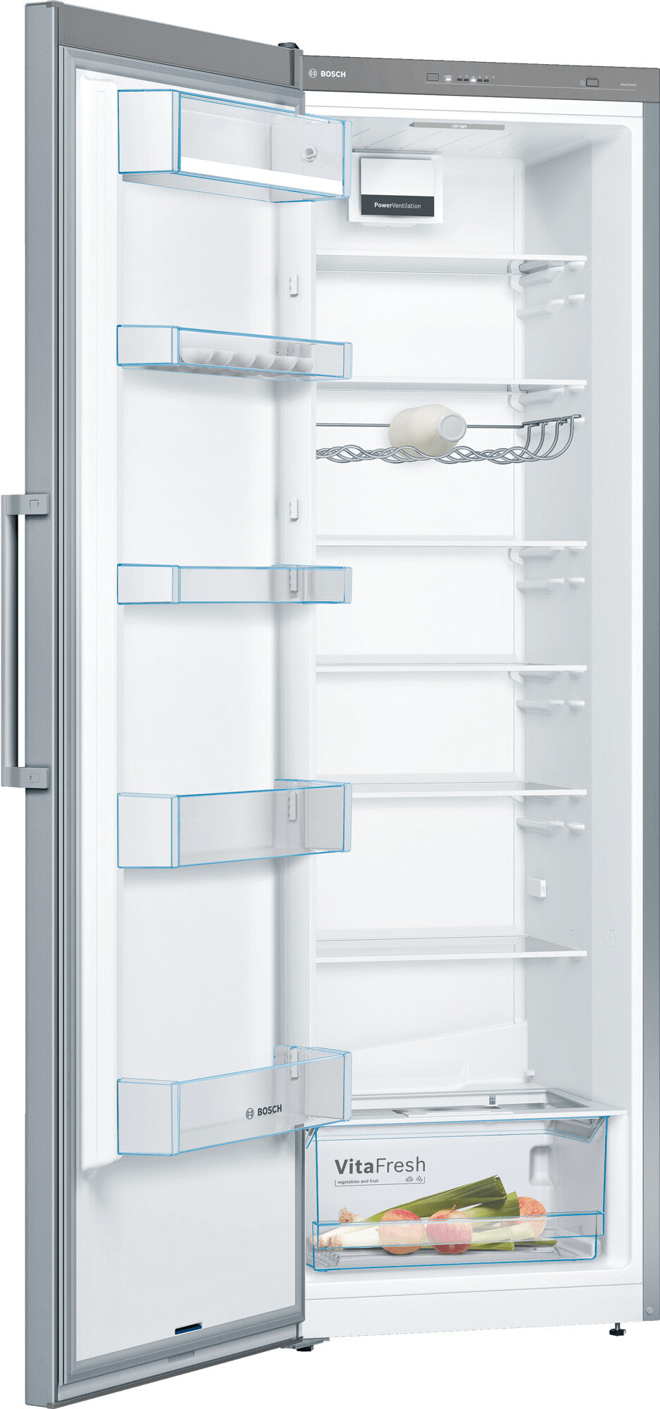 Bosch Serie 4 KSV36VLDP koelkast Vrijstaand 346 l Roestvrijstaal