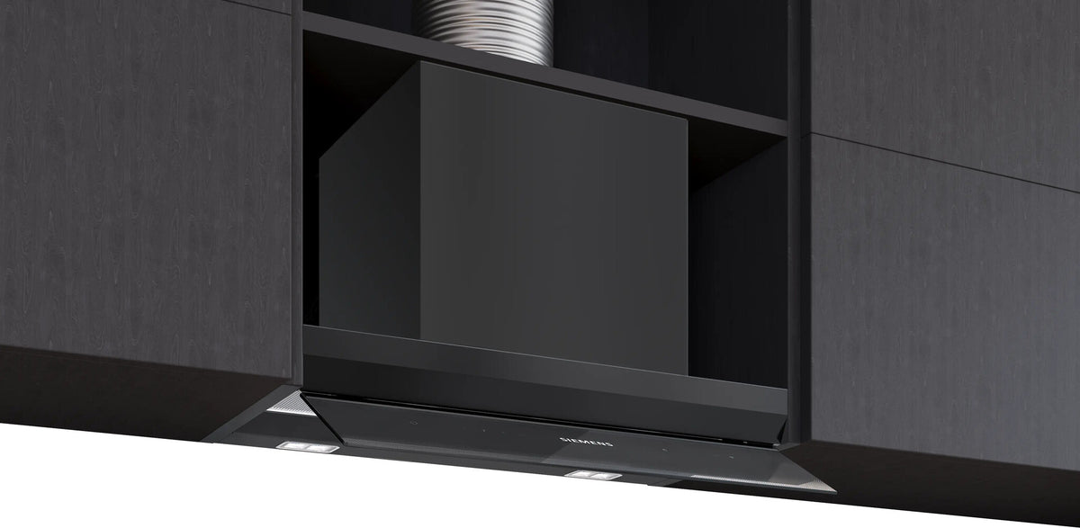 Siemens iQ500 LJ67BDP60 afzuigkap Semi-inbouw (uittrekbaar) Zwart 433 m³/uur