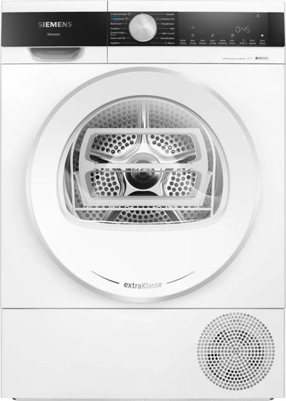 Siemens iQ500 WQ35G2C9NL wasdroger Vrijstaand Voorlader 8 kg Wit