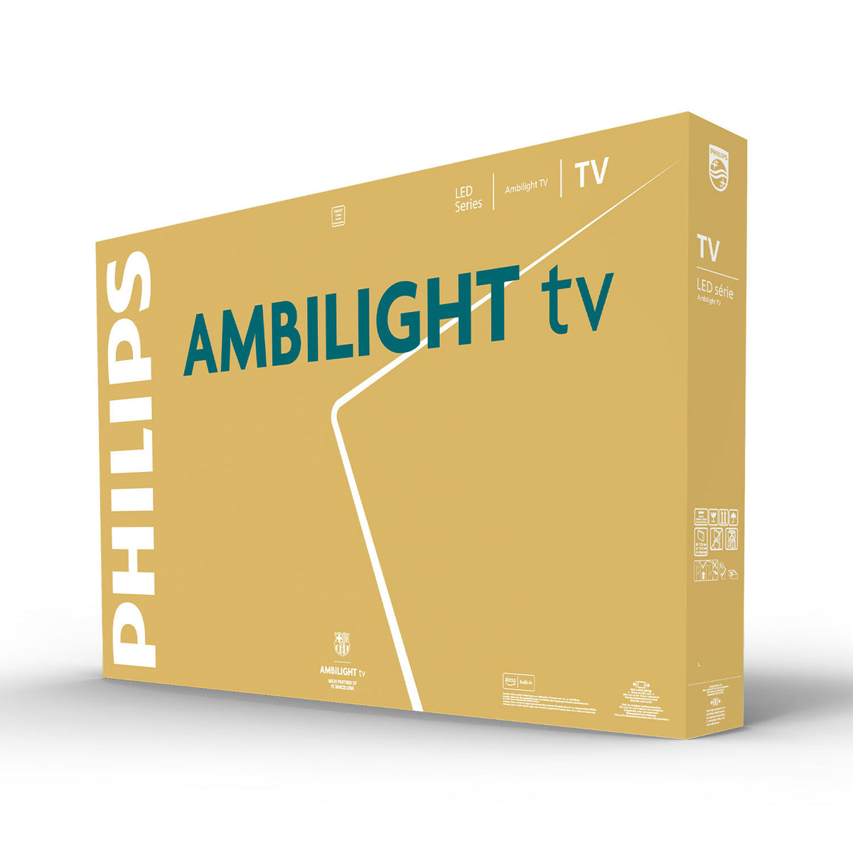 Philips 8500 series 65PUS8500/12 tv 165,1 cm (65") 4K Ultra HD Smart TV Wifi Zwart