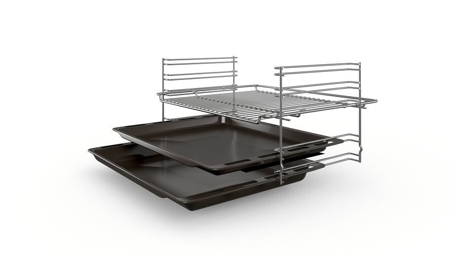 Bosch Serie 2 HKA090150 fornuis Vrijstaand fornuis Electrisch Keramisch Roestvrijstaal