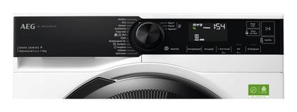 AEG Series 8000 TR86KASSEL wasdroger Vrijstaand Voorlader 9 kg Wit