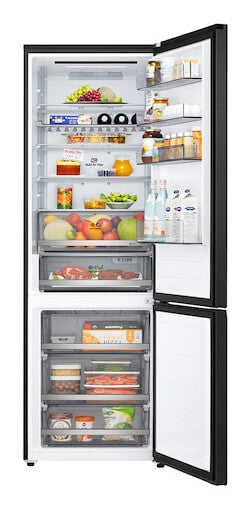 LG GBBW322AEV koel-vriescombinatie Vrijstaand 466 l Zwart