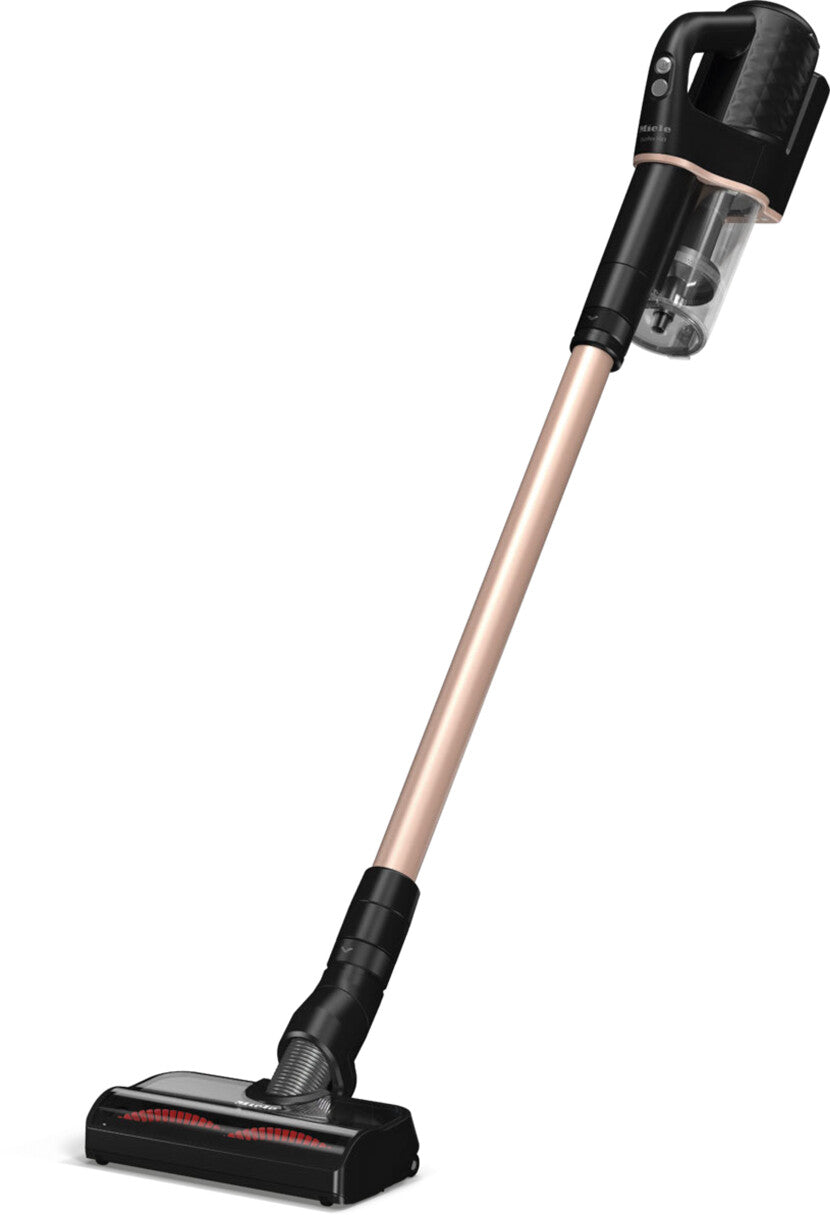 Miele Duoflex HX1 Total Care Batterij/Accu Droog Hygiënefilter Zakloos 0,3 l 160 W Zwart, Roze 2,5 Ah