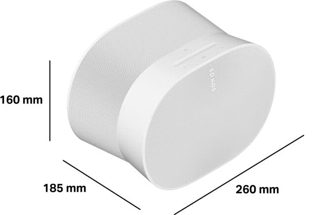 Sonos Era 300 Wit Bedraad en draadloos
