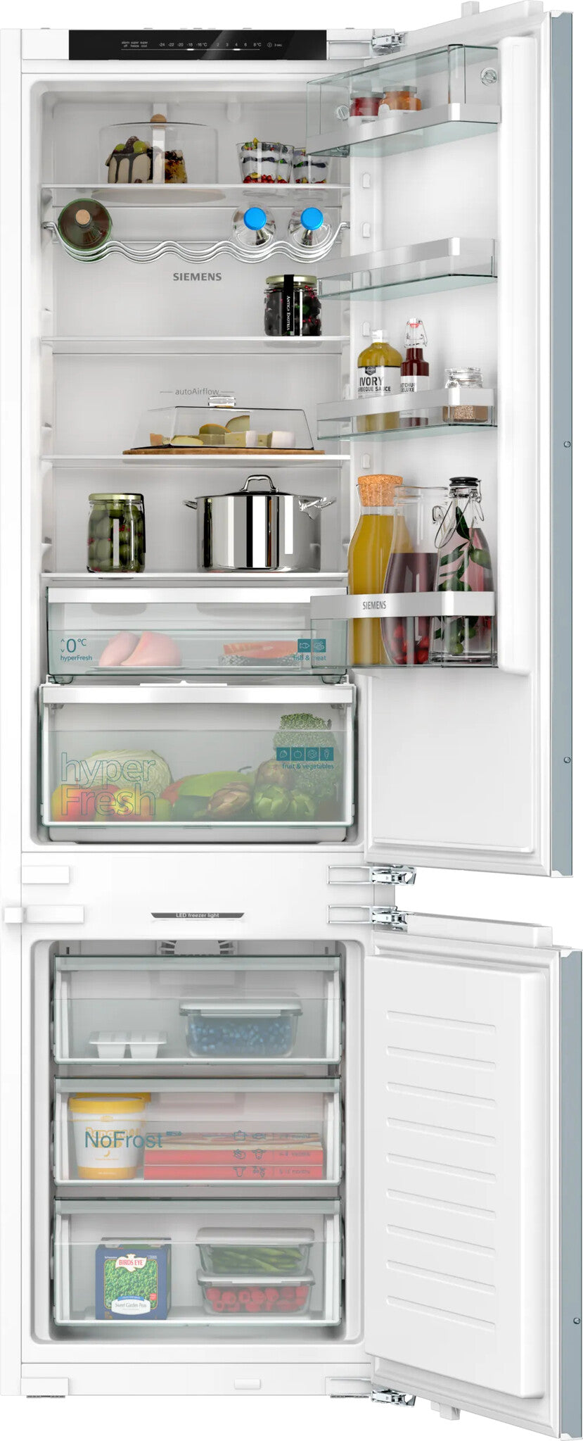 Siemens iQ500 KI96NADC0 koel-vriescombinatie Ingebouwd 290 l