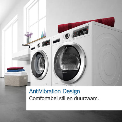Bosch Serie 4 WTH8300MNL wasdroger Vrijstaand Voorlader 8 kg Wit