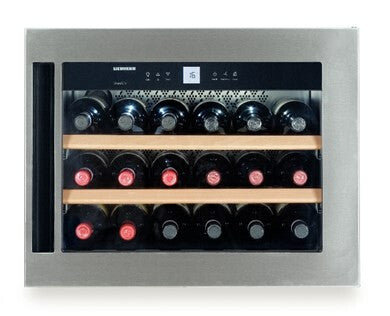 Liebherr WKEes 553 GrandCru Ingebouwd Roestvrijstaal 18 fles(sen)