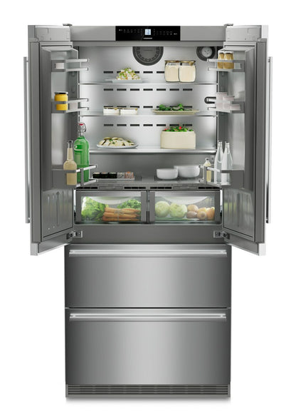 Liebherr 994875951 amerikaanse koelkast Vrijstaand 522 l Zilver