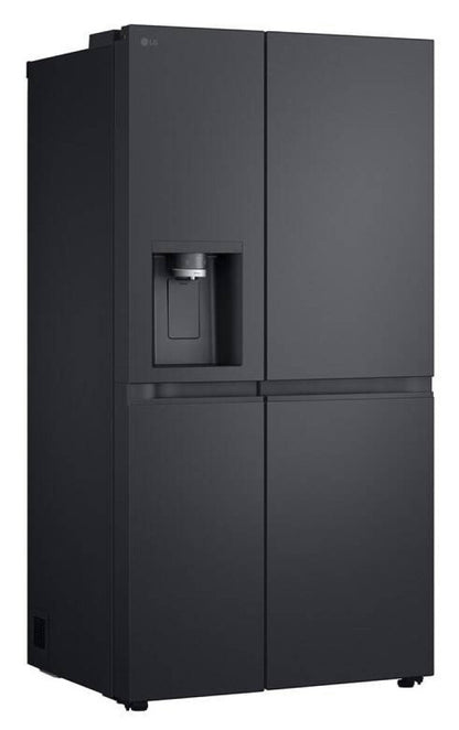 LG GSLE91EVAC amerikaanse koelkast Vrijstaand 628 l Zwart