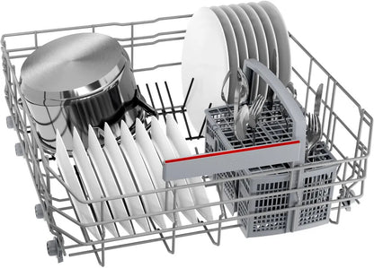 Bosch Serie 4 , Volledig geïntegreerde vaatwasser, 60 cm, VarioScharnier (o.a. geschikt voor IKEA-keukens), SMH4EAX28E