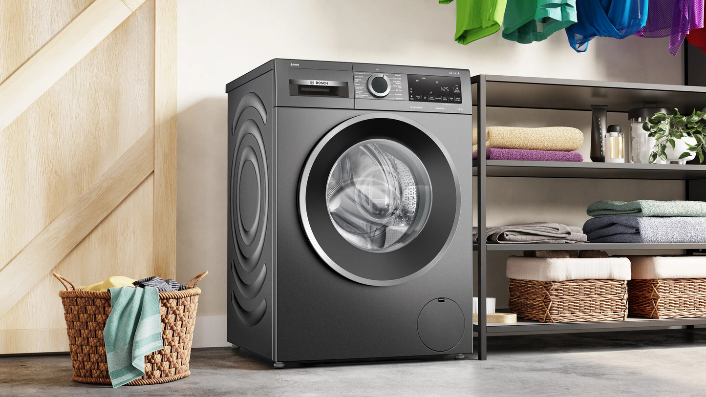 Bosch Serie 6 WGG244FINL wasmachine Voorlader 9 kg 1351 RPM Grijs